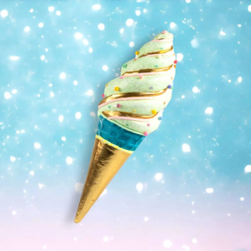 2.5 FT Pastel Ice Cream Cone With Sprinkles