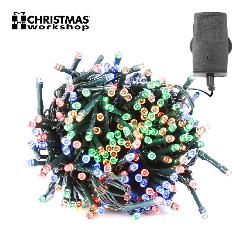 400 LED Chaser String Lights Multi Coloured, Multi Function