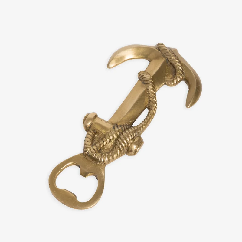 Anchor Bottle Opener Brass