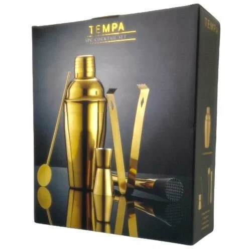 Tempa Aurora 5pc Gold Cocktail Set