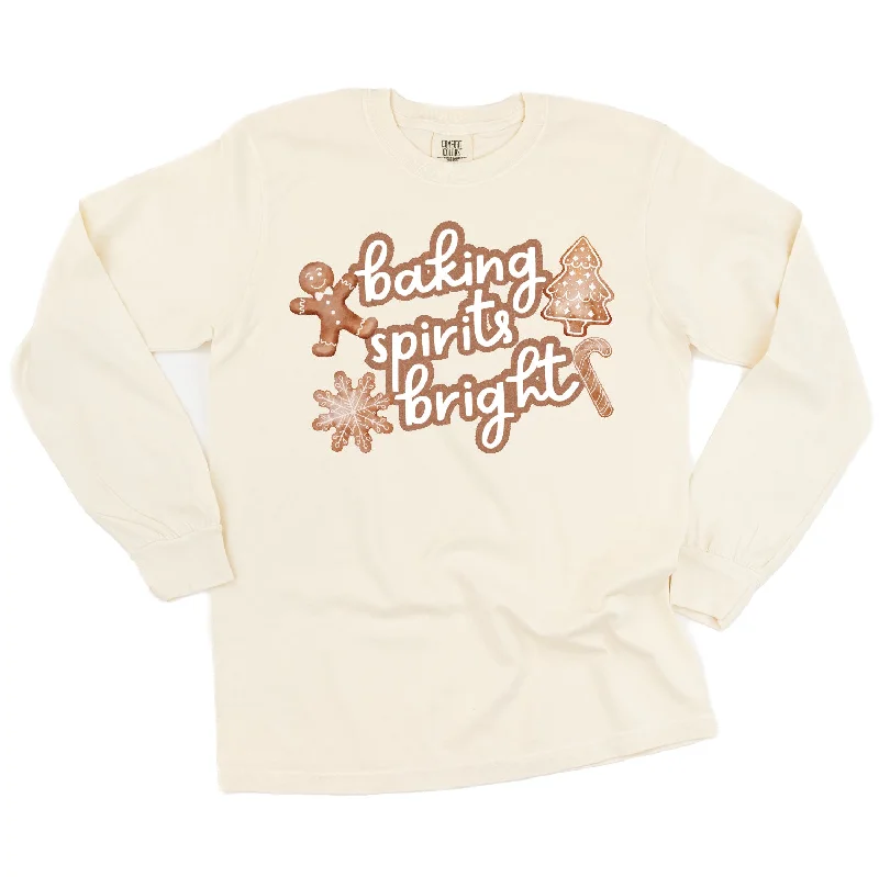 Baking Spirits Bright - LONG SLEEVE Comfort Colors Tee