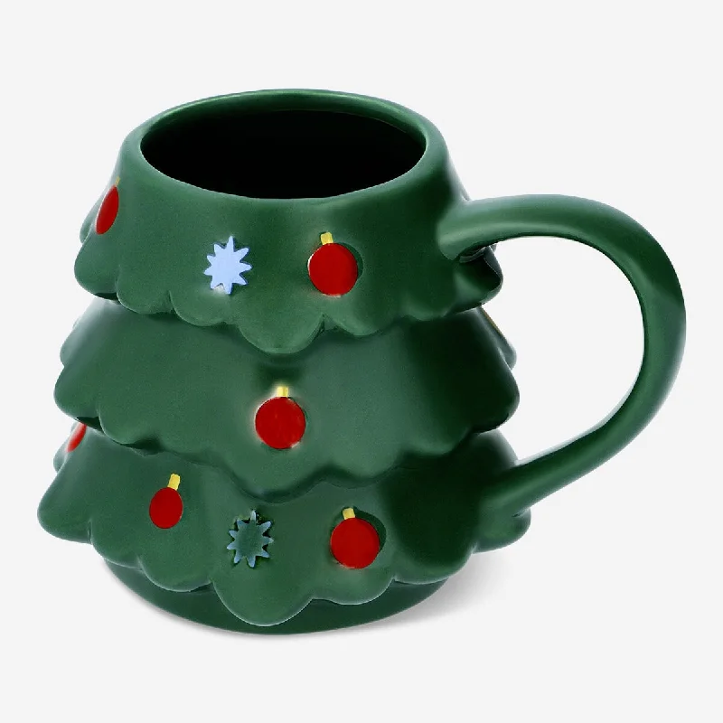 Christmas tree shaped mug - 400 ml