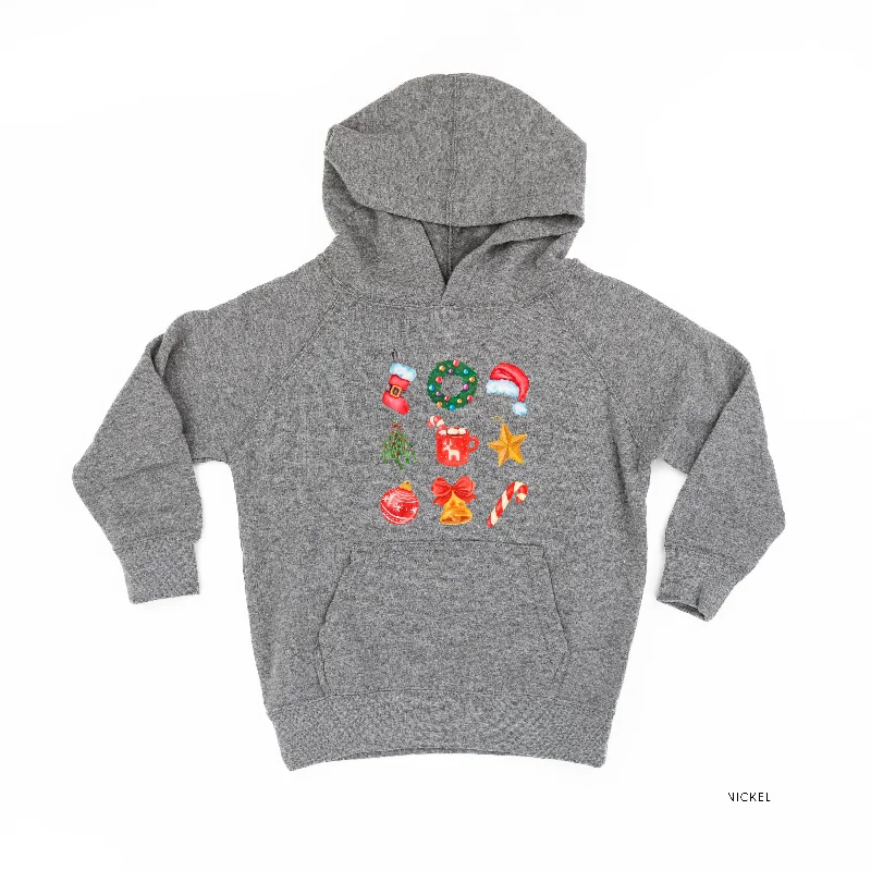 Classic Watercolor Christmas - Child HOODIE