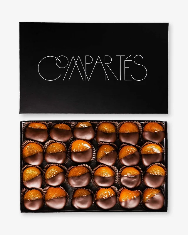 Deluxe Dark Chocolate Covered Apricots