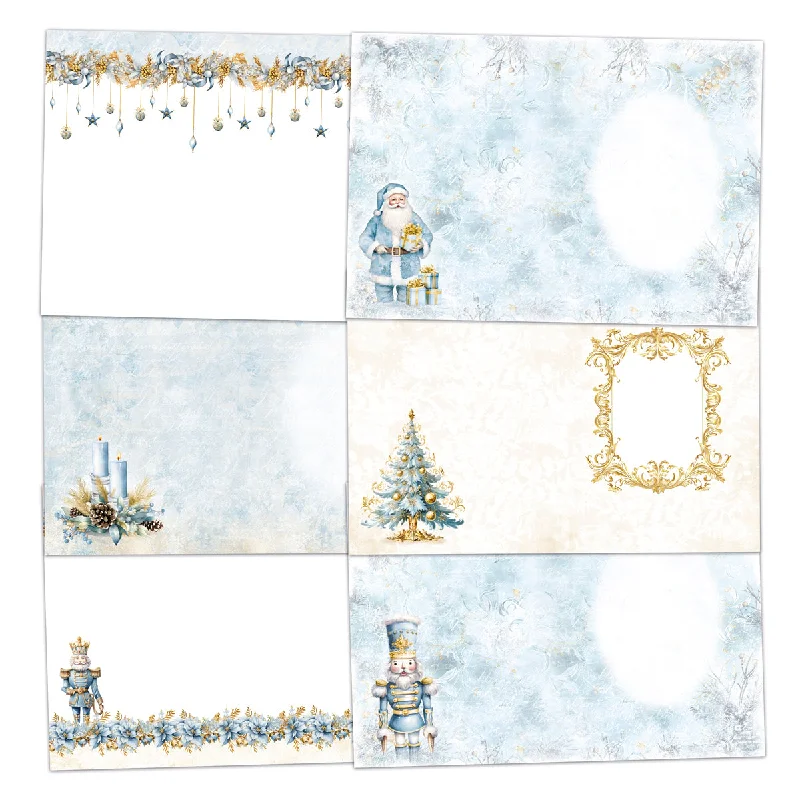 Fairy Tale Christmas Insert Papers, 18 sheets