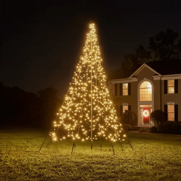 Fairybell | 13ft | 640 LED lights | Including pole | Twinkle