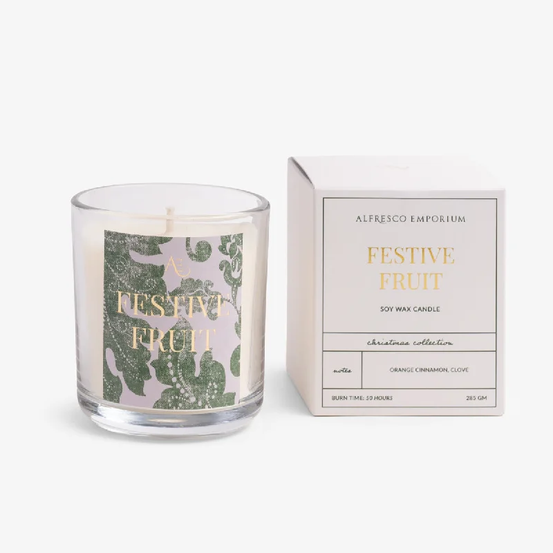 Festive Fruit Candle