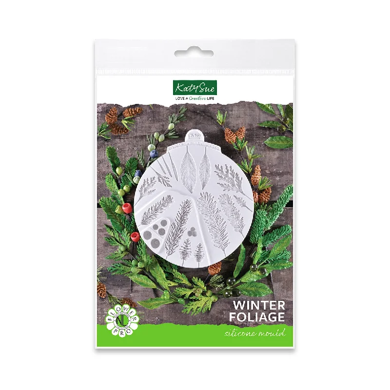 Flower Pro Winter Foliage Silicone Mould