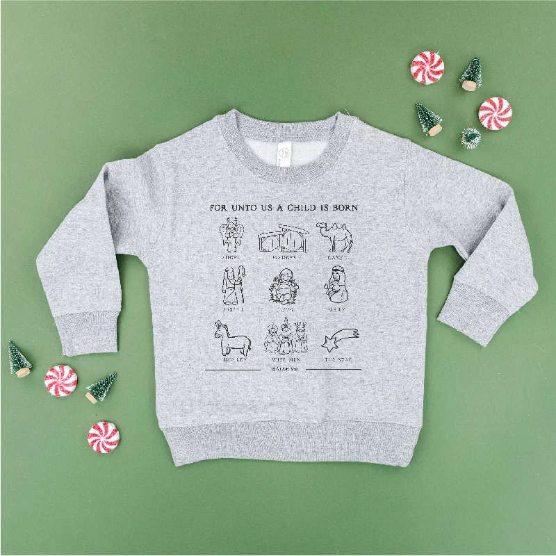 For Unto Us A Child Is Born - Child Sweater