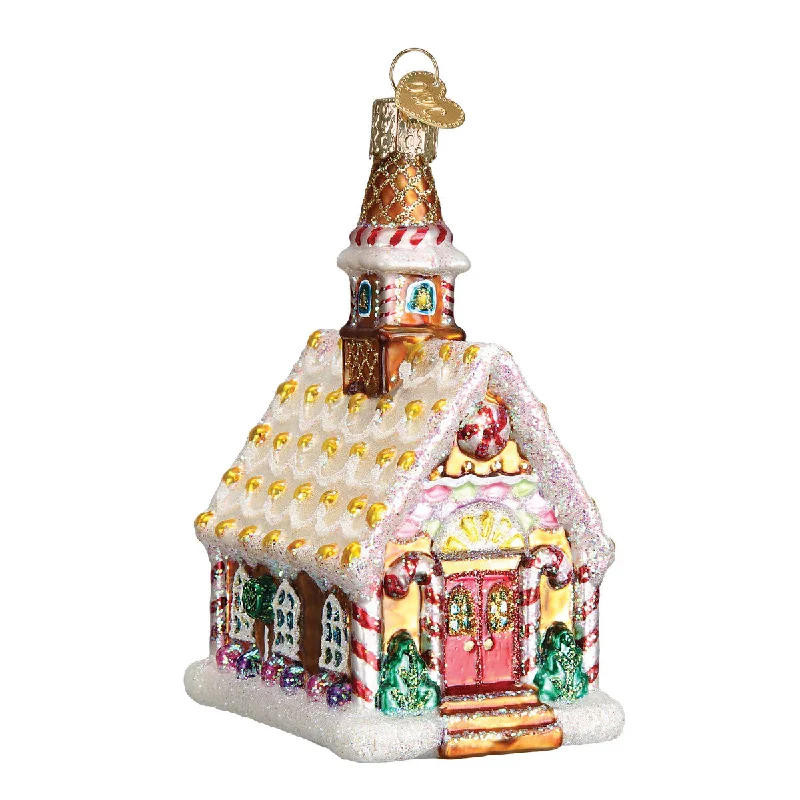 Gingerbread Church Ornament - Old World Christmas