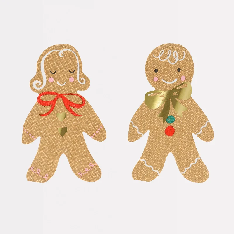 Gingerbread Napkins (x 16)