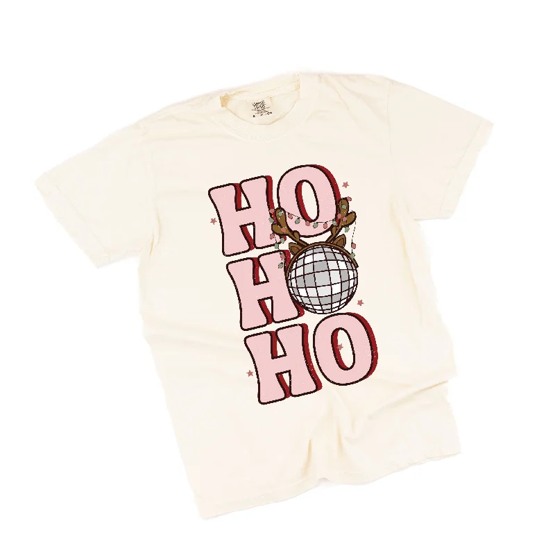 Ho Ho Ho - Disco Ball - Comfort Colors Tee