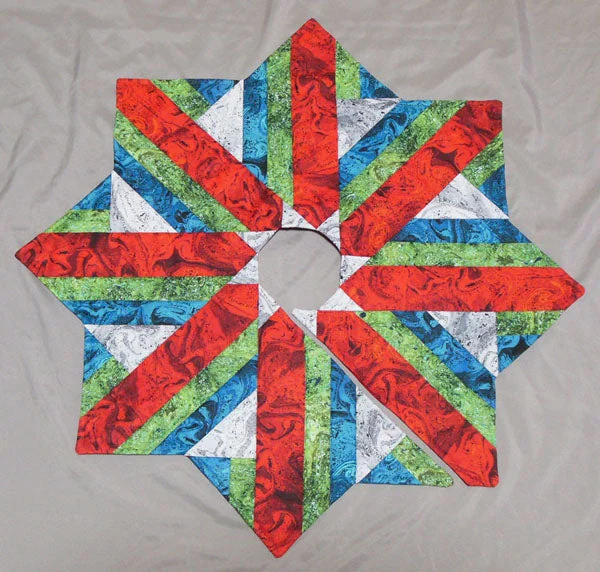 Holiday Dressing Tabletop Tree Skirt HHQ-7459e - Downloadable Pattern