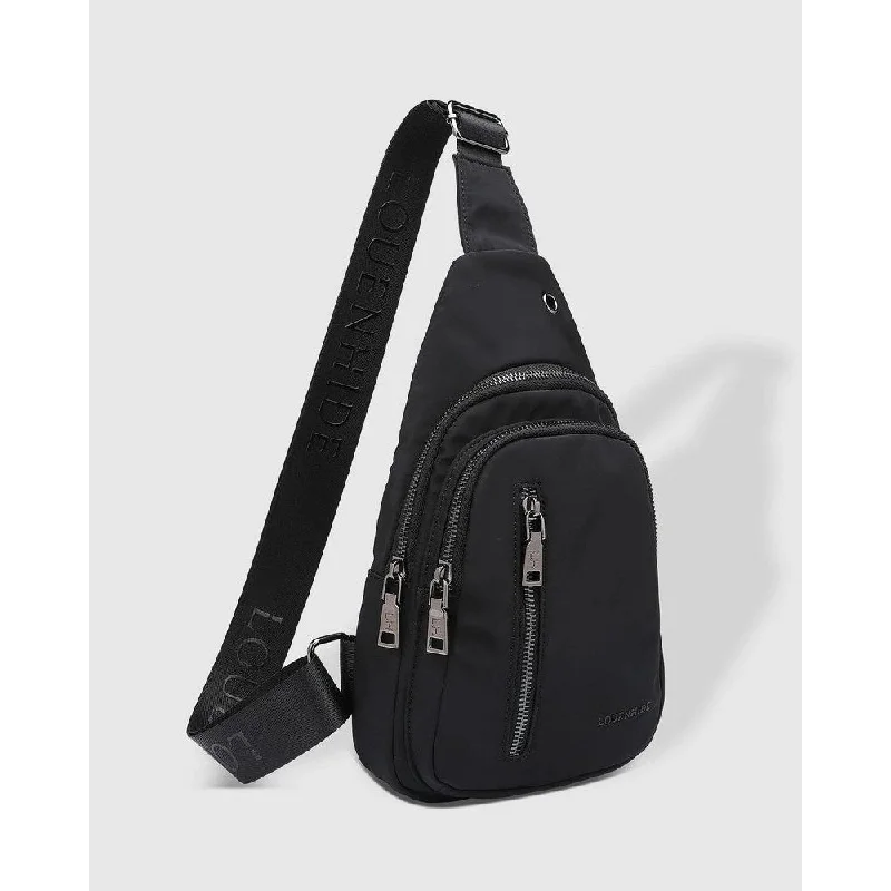 Louenhide Boyd Black Nylon Sling Bag