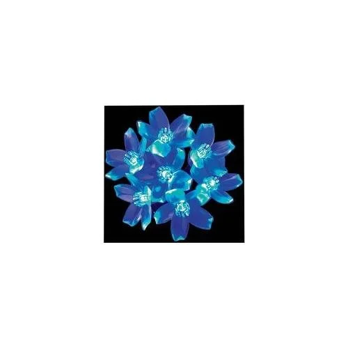 LV132077B Premier 100 Led Cherry Flower Lights, Blue Christmas Xmas Decoration