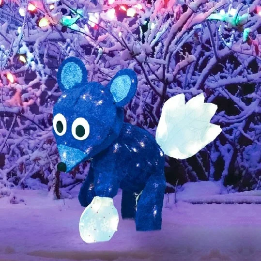 18" Misfit Bird Bear Lighted Holiday Decor from Rudolph the Red-Nosed Reindeer