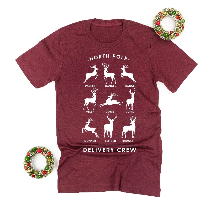 Reindeer - North Pole Delivery Crew - Unisex Tee