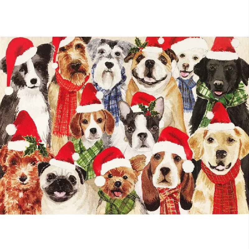 Deck the Dogs Deluxe Boxed Holiday Cards