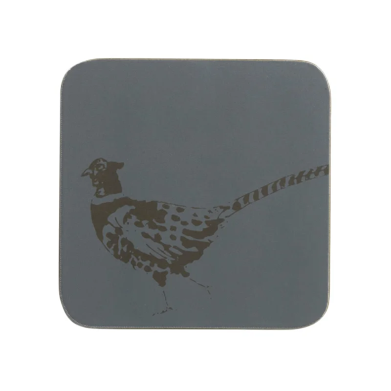 Pheasant Coasters (Set of 4)