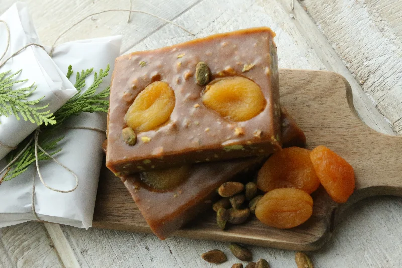 Pistachio & Apricot Caramel ~ 2-Loaves