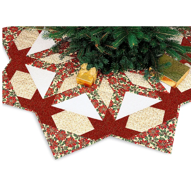 Radiant Star Tree Skirt Pattern PYP-150w  - Wholesale Product