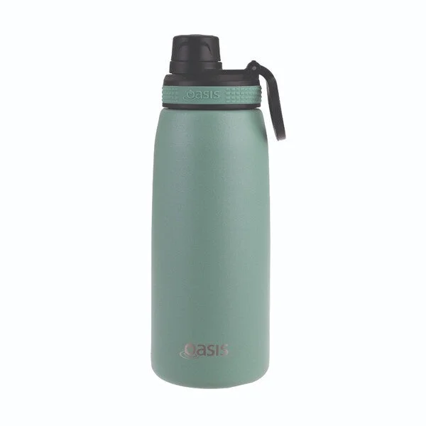 Sage Green Insulated Sports Bottle Screw Cap 780ml