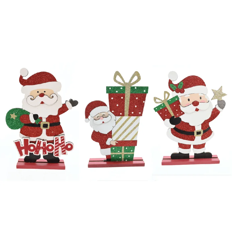 Santa Table Deco Asst