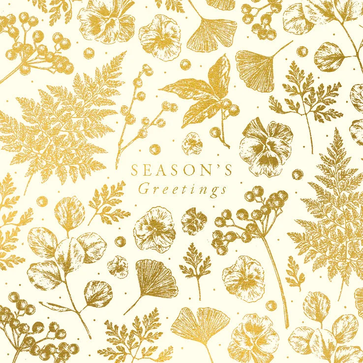 “Seasons Greetings” Pack Christmas Cards