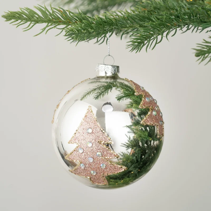 Silver Ball Ornament