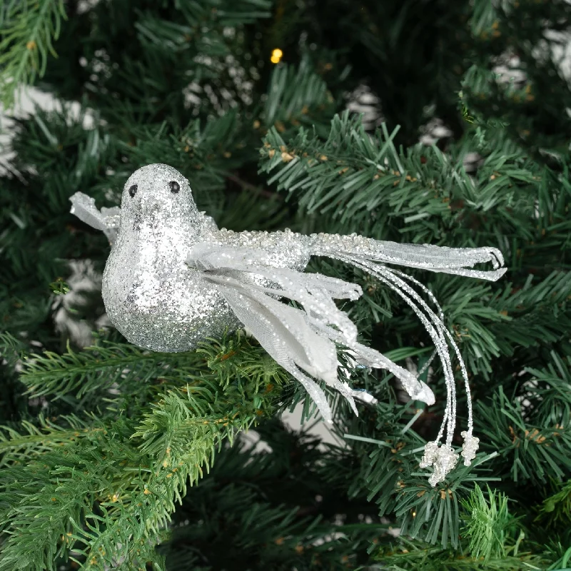 Silver Sparrow Clip on Ornament