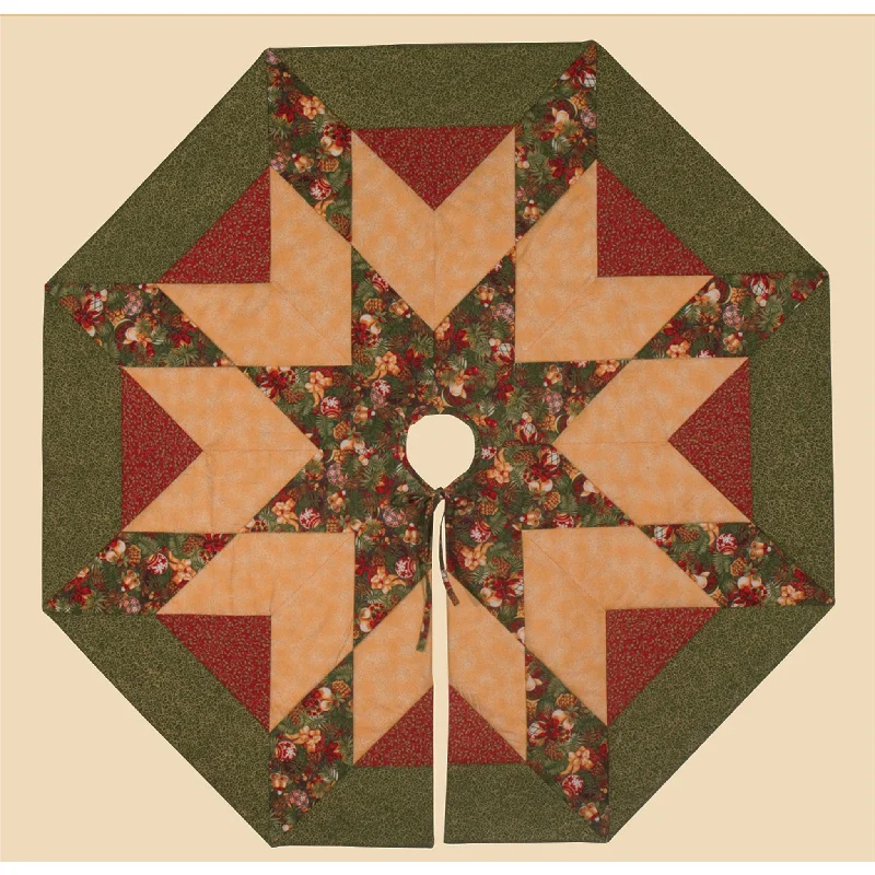 Star of Bethlehem Tree Skirt Pattern PYP-100w  - Wholesale Product