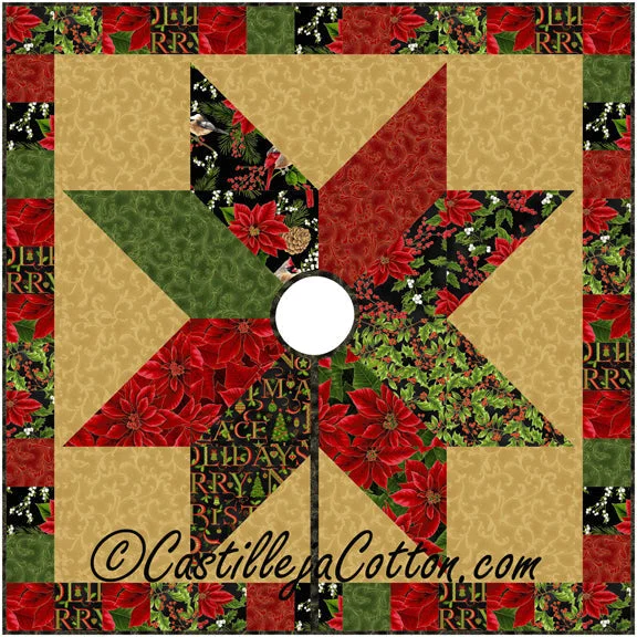 Starlight Tree Skirt Pattern CJC-241620w  - Wholesale Product