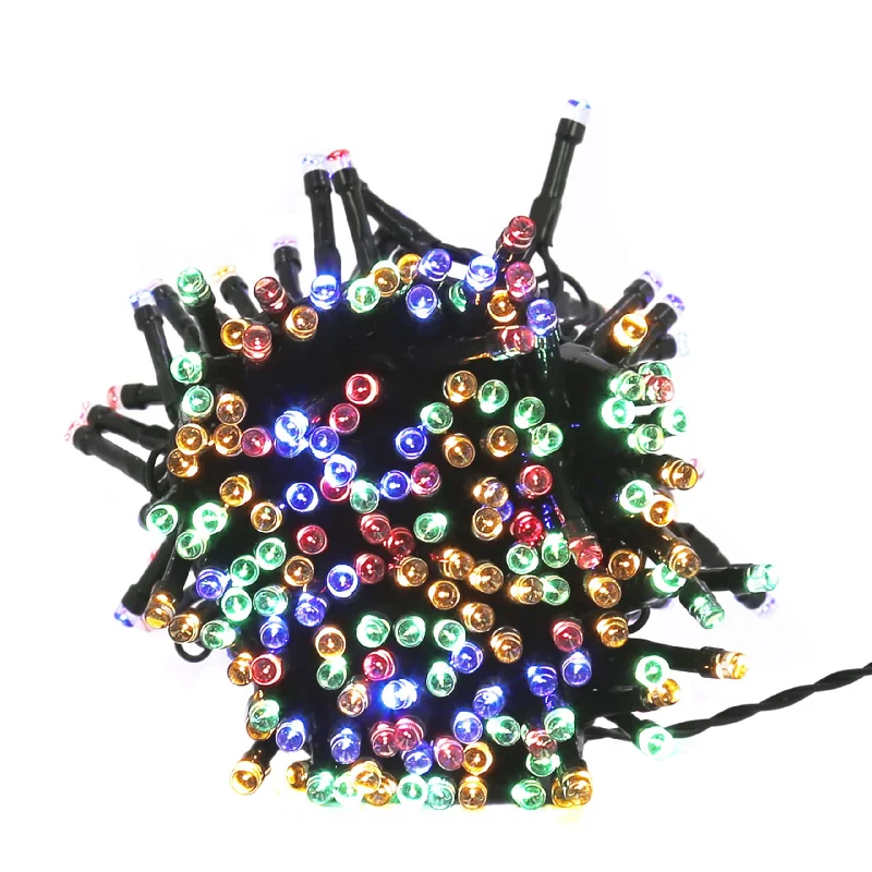 The Christmas Workshop 78110 Multi-Coloured Christmas Lights / 400 LED Christmas Tree Lights / 39.9 Metres Long / Battery Operated / Indoor Or Outdoor Christmas Decorations / 8 Light Modes