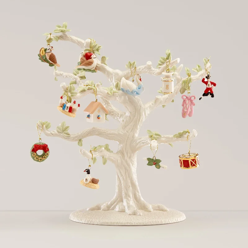 Twelve Days Of Christmas 12-Piece Ornament & Tree