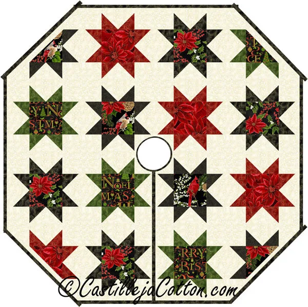 Variable Star Tree Skirt CJC-54051e - Downloadable Pattern