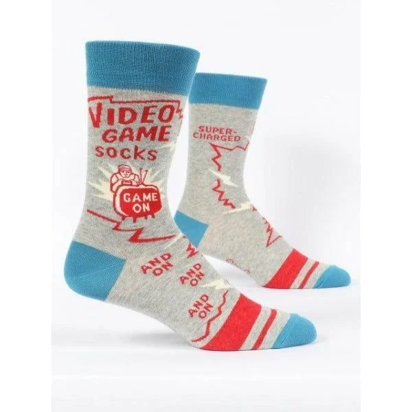 Blue Q Video Game Socks