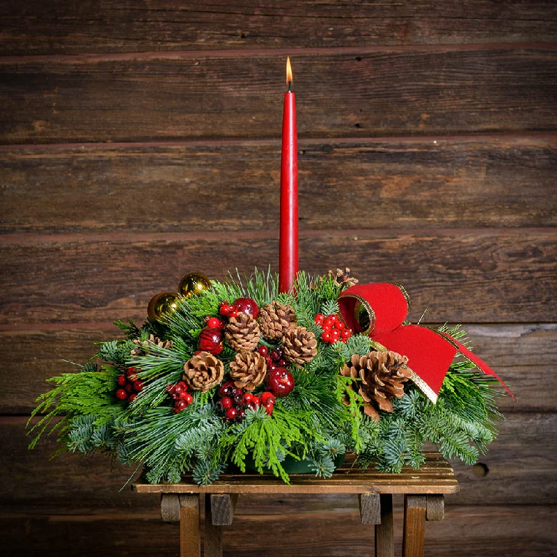 Small Holiday Centerpiece